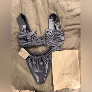 Divino Seas never worn blue bikini